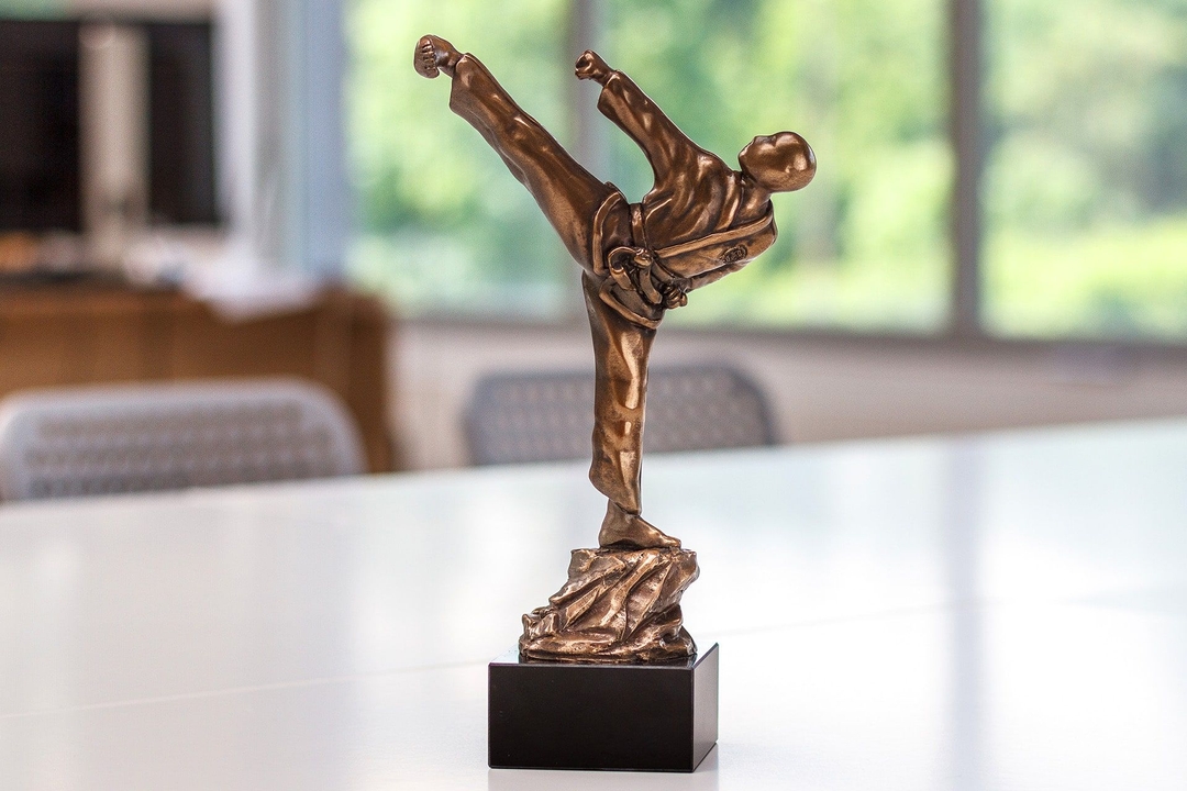 statuetka zywica taekwondo glasso
