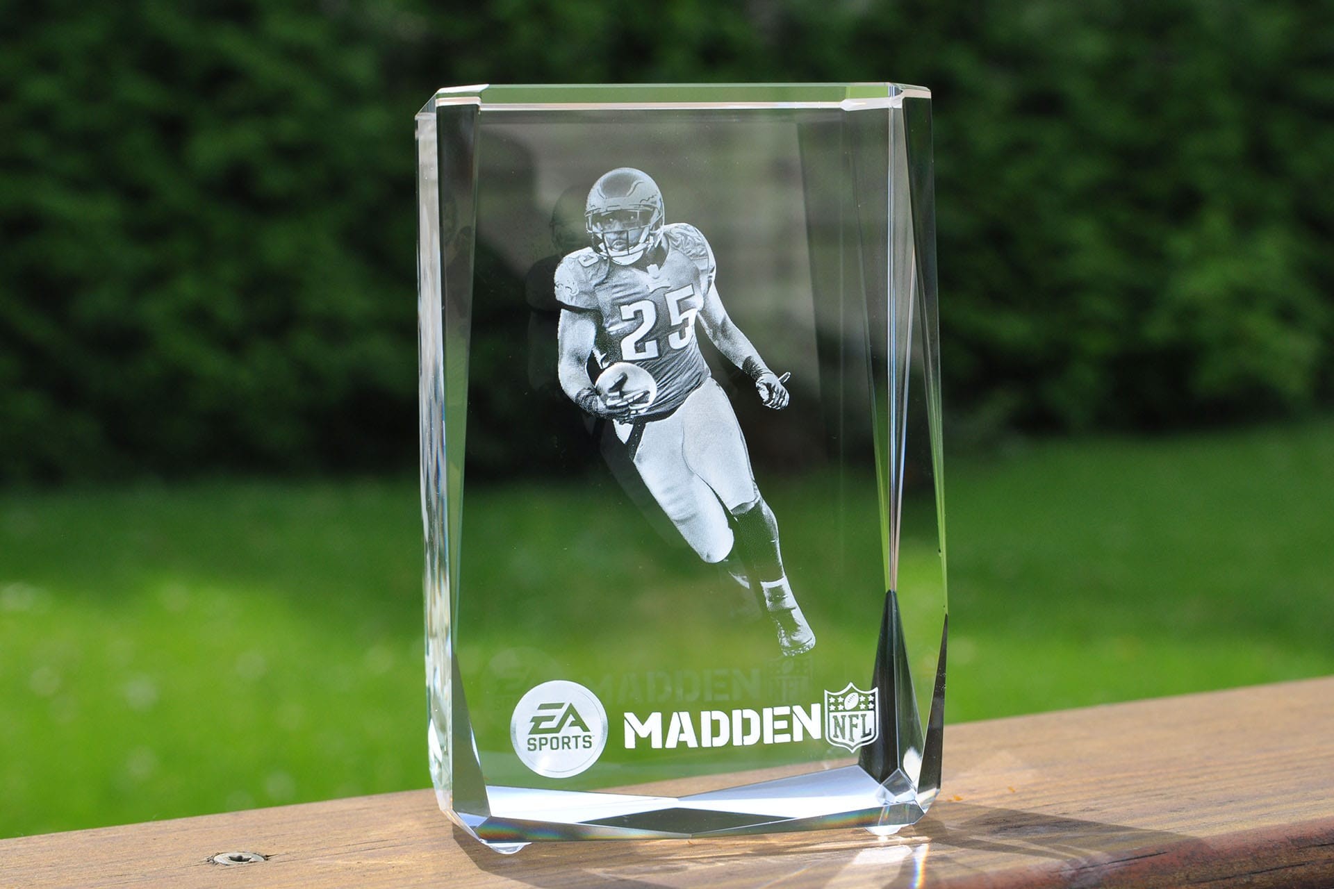 statuetka szklo EA Sports glasso
